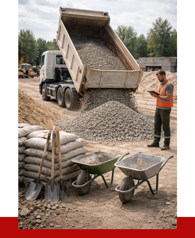 Доставка нерудных материалов в волжском от 1216 руб. | ПРОНЕРУДВлж