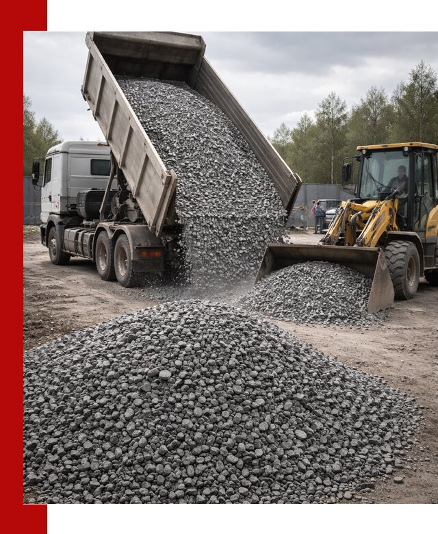 Доставка и продажа щебня гранитного в волжском