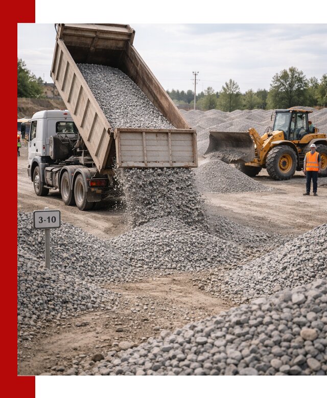 Гранитный щебень фракции 3–10: доставка и продажа в волжском