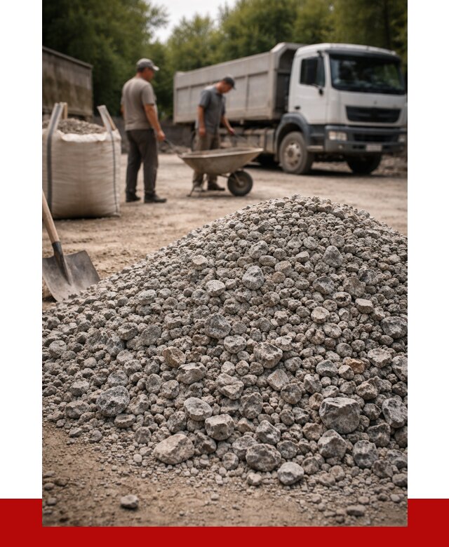 Гранитный щебень фракция 20-40 в волжском от 3242 руб. ПРОНЕРУДВлж