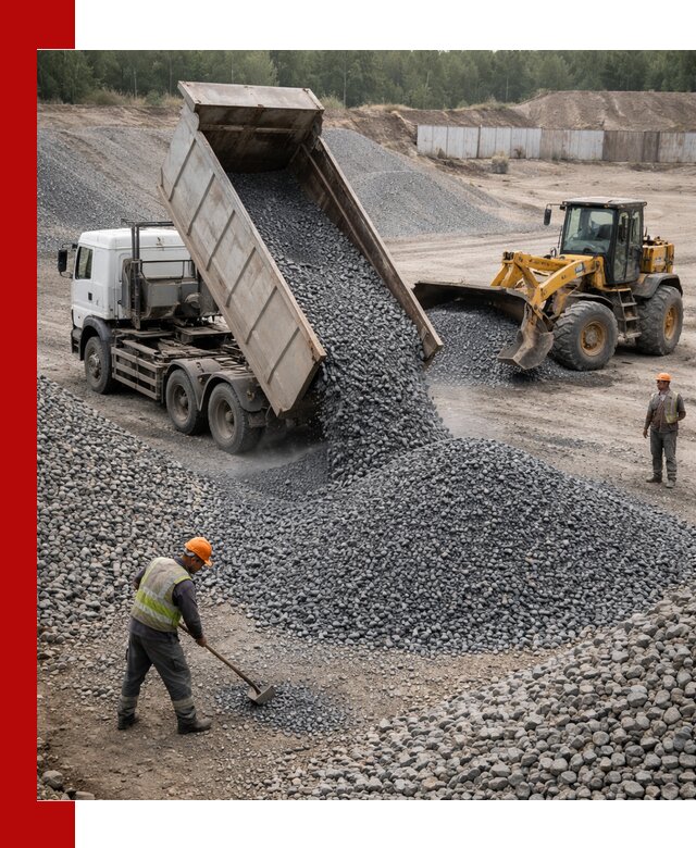 Щебень габбро-диабаз фр. 5-20 с доставкой в волжском