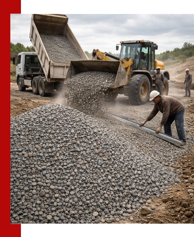 Гравийный щебень фракция 5-20 с доставкой в волжском