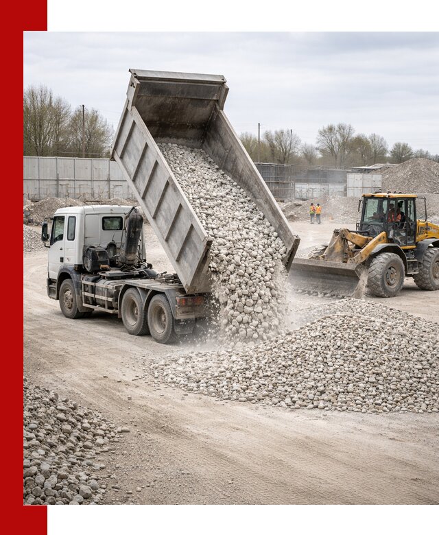 Доставка и продажа известнякового щебня в волжском