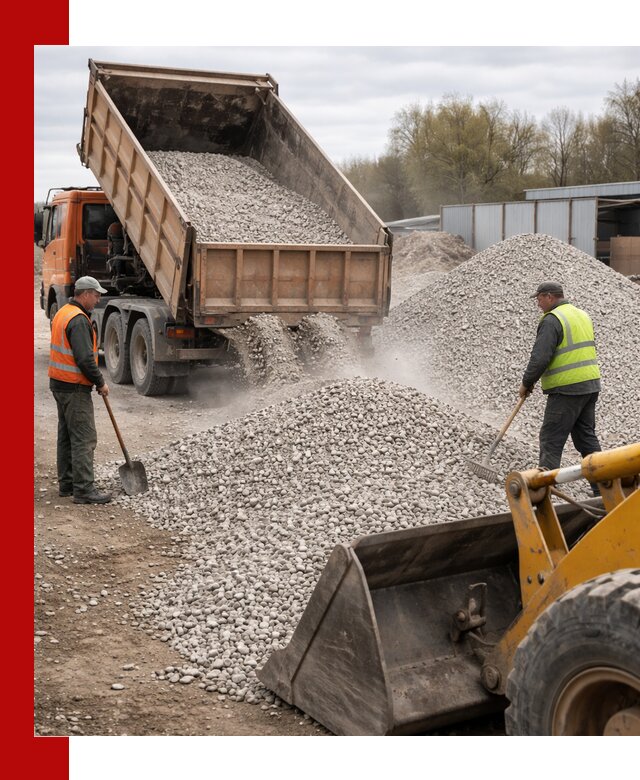 Доломитовый щебень фракции 5-20 с доставкой в волжском