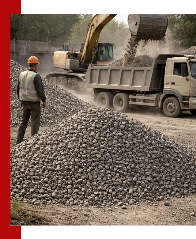 Шлаковый щебень фракция 5-20 с доставкой в волжском