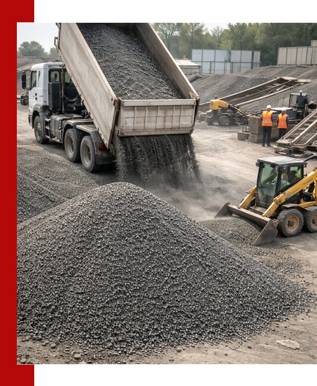Вторичный щебень фракция 0–5 с доставкой в волжском