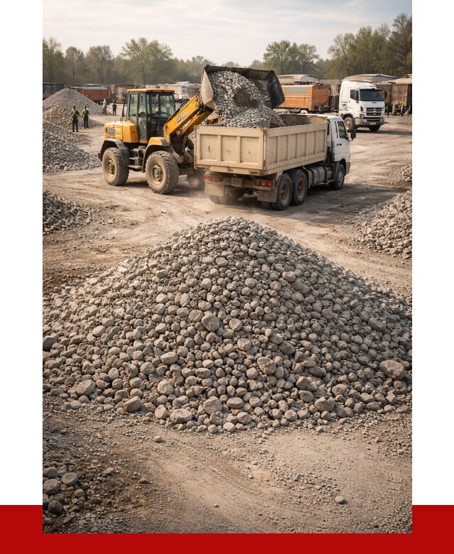 Вторичный щебень фракция 40-70 в волжском от 1763 р, ПРОНЕРУДВлж