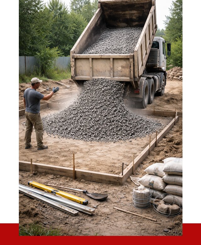 Купить щебень для фундамента в волжском от 4559 р. | ПРОНЕРУДВлж
