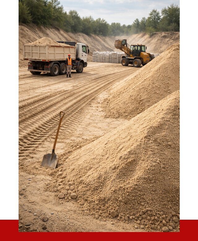 Карьерный песок мелкозернистый в волжском от 9117 р. | ПРОНЕРУДВлж