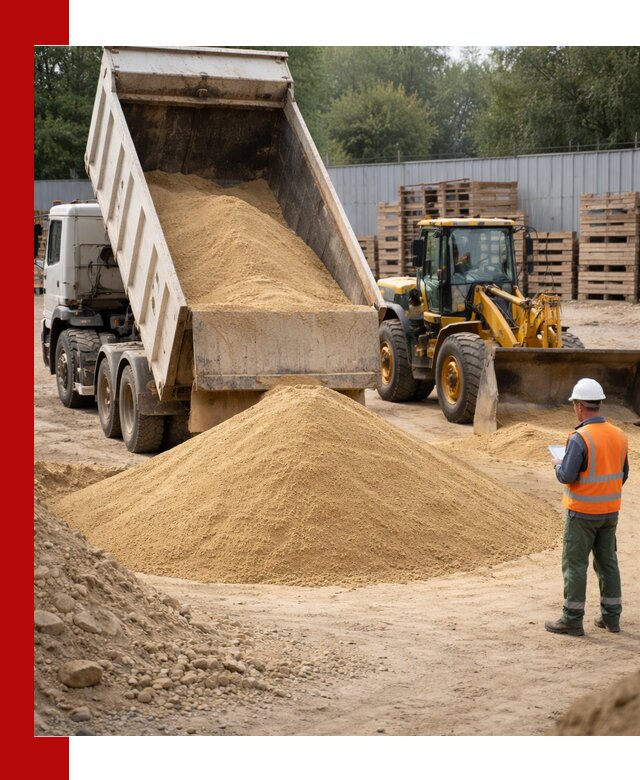 Доставка карьерного мелкозернистого песка в волжском
