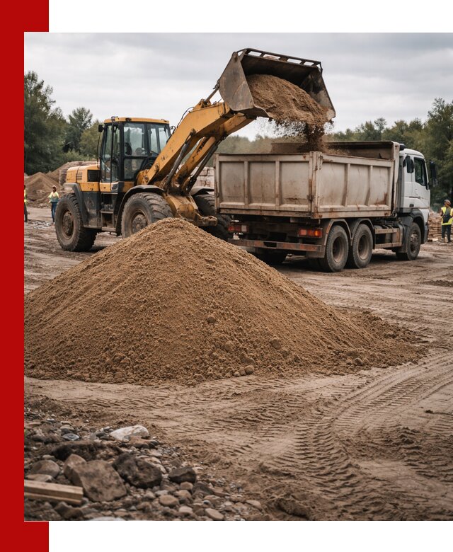 Доставка речного песка навалом в волжском быстро и выгодно