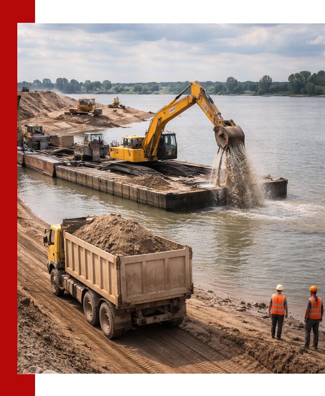 Намывной песок с доставкой в волжском оптом и в розницу