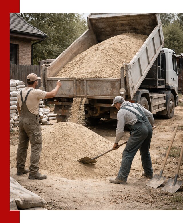 Песок для штукатурки с доставкой в волжском качественный и чистый