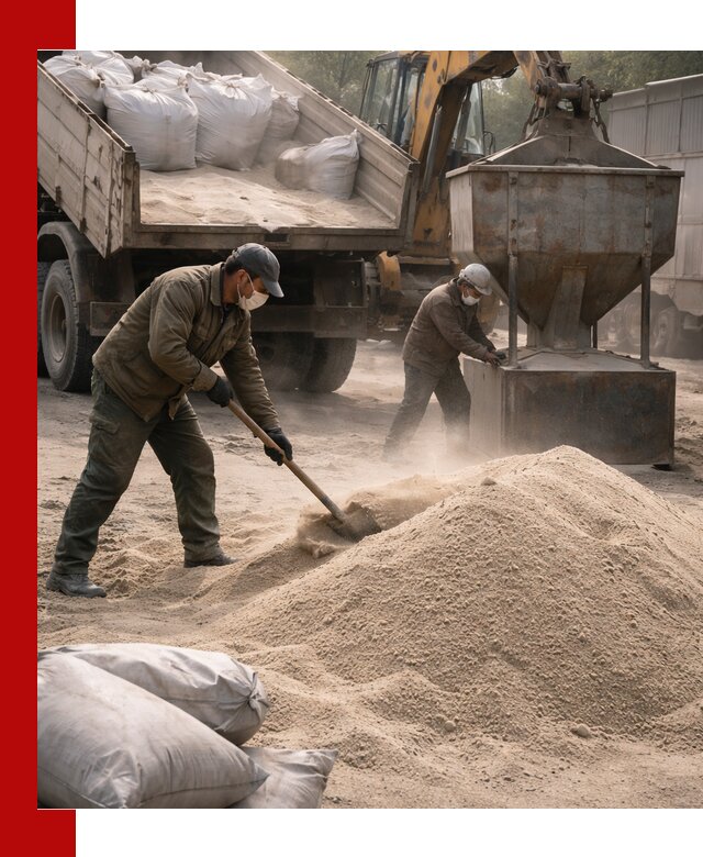 Кварцевый песок для пескоструя в волжском — доставка и качество