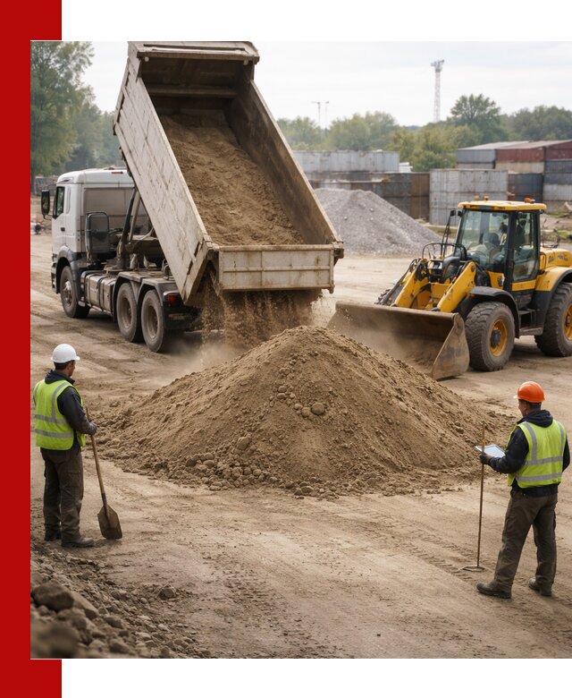 Доставка и продажа пескогрунта оптом и в розницу в волжском