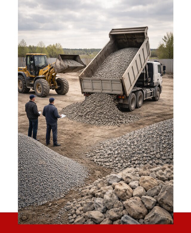 Гравий и камень с доставкой в волжском от 4255 р. - ПРОНЕРУДВлж