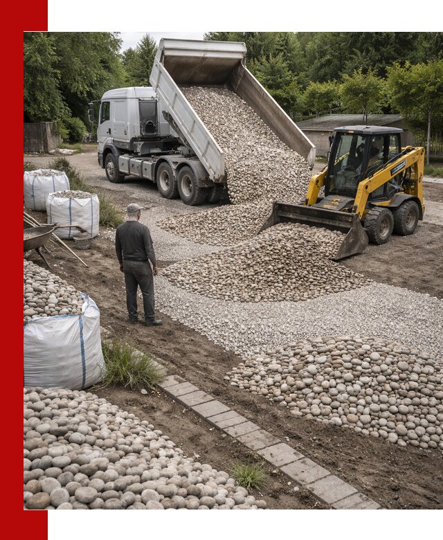 Доставка морской гальки оптом и в розницу в волжском