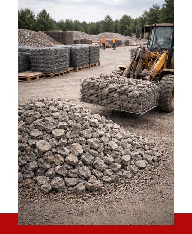 Камень для габионов фракция 70-150 в волжском от 4255 р. | ПРОНЕРУДВлж