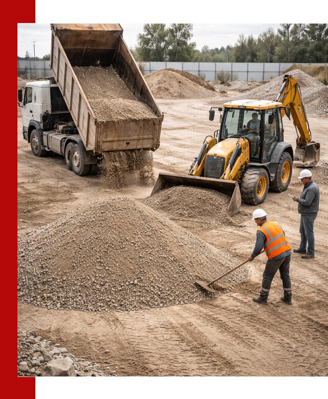 Поставка и доставка ПГС С4 в мешках и самосвалах в волжском