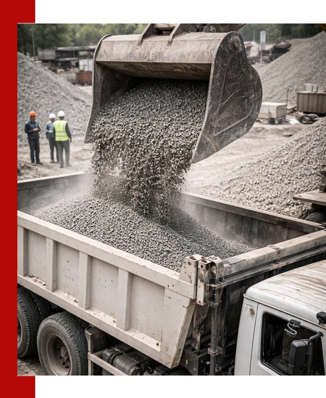 Отсев и крошка для строительства и дорожных работ в волжском