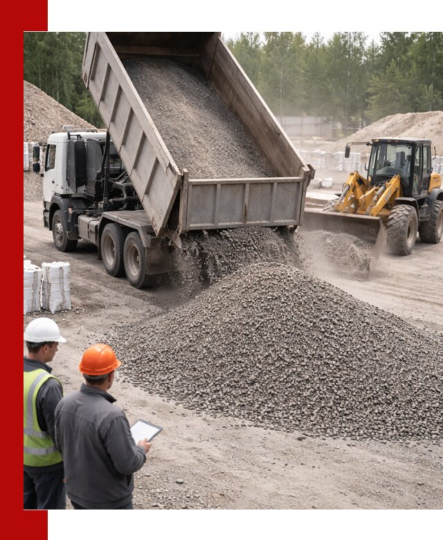 Доставка и продажа гранитного отсева 0-10 в волжском