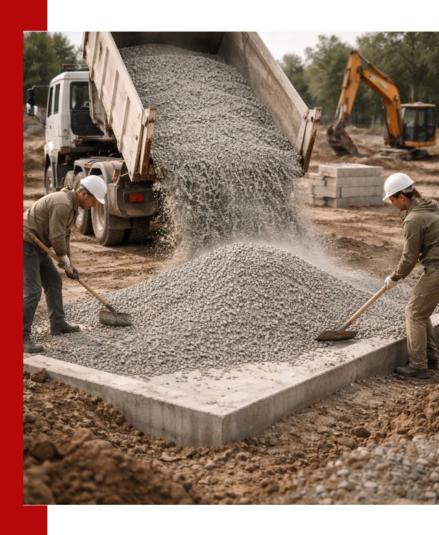 Доставка и продажа отсева для бетона в волжском