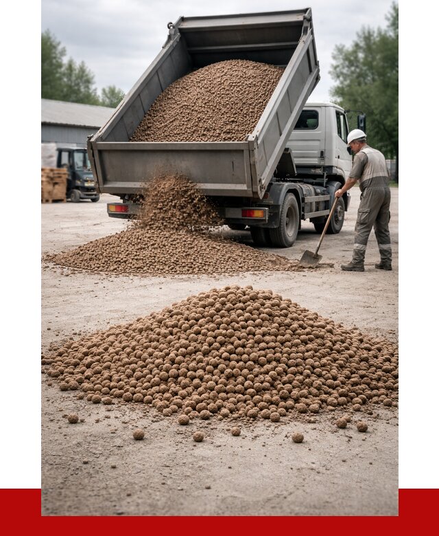 Керамзит с доставкой в волжском от 4255 р. за м3 | ПРОНЕРУДВлж