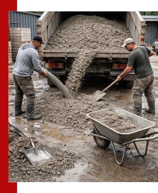 Цементно-песчаная смесь М150 доставка в волжском