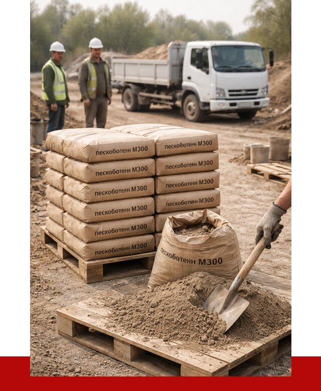Пескобетон М300 в волжском с доставкой от 4710 р. за куб | ПРОНЕРУДВлж