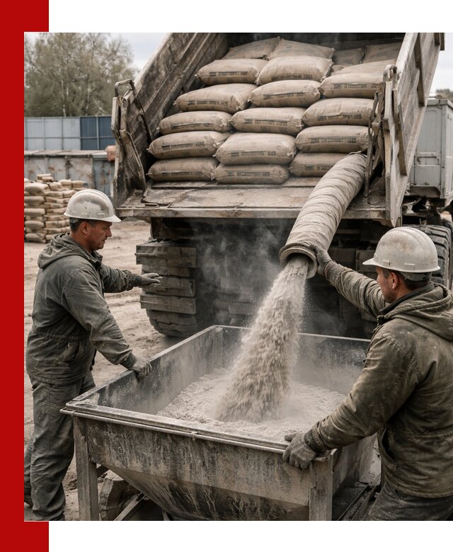 Доставка цемента М400 в волжском оптом и в розницу