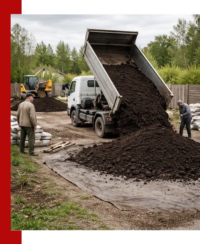 Доставка качественного почвогрунта в волжском оптом и в розницу