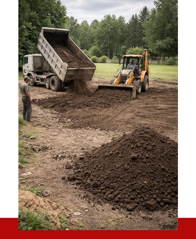 Грунт для выравнивания участка в волжском от 1216 р. | ПРОНЕРУДВлж