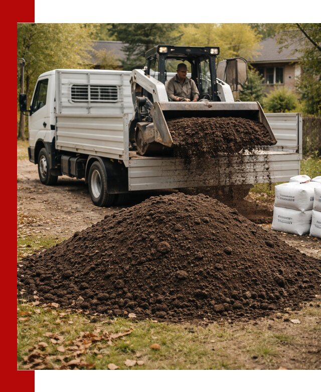 Доставка садовой земли в больших объёмах в волжском