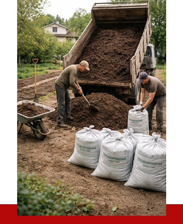Плодородная смесь в волжском от 4255 р./куб с доставкой | ПРОНЕРУДВлж