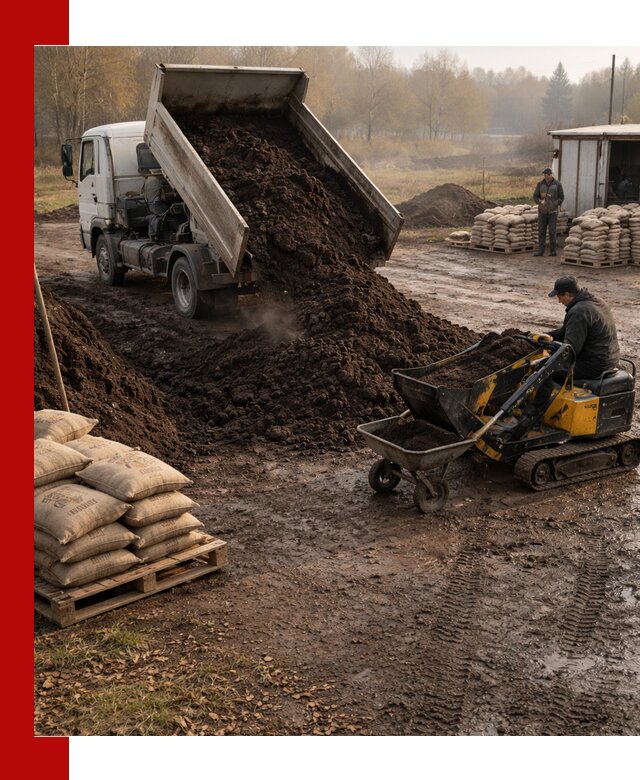 Кислый торф в доставке по выгодным ценам в волжском