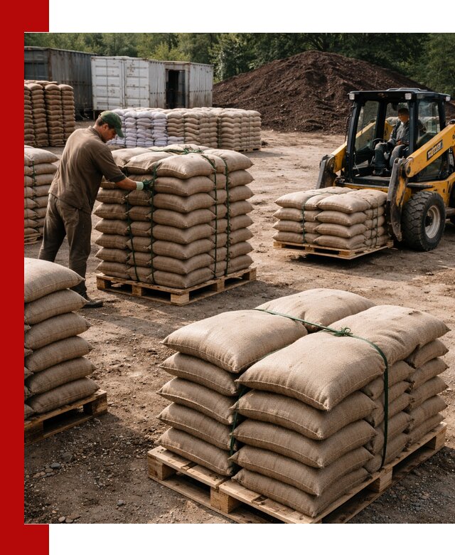 Доставка торфа в мешках по выгодным ценам в волжском