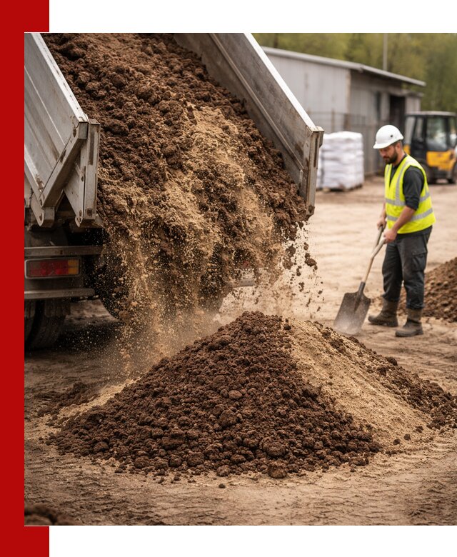 Доставка торфо-песчаной смеси в волжском для строительства и озеленения