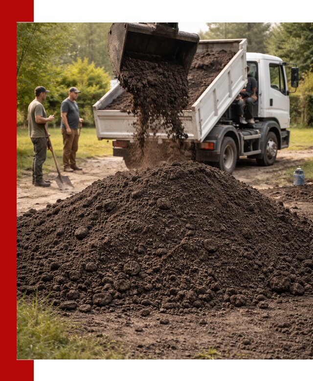 Доставка и продажа чернозема в волжском оптом и в розницу