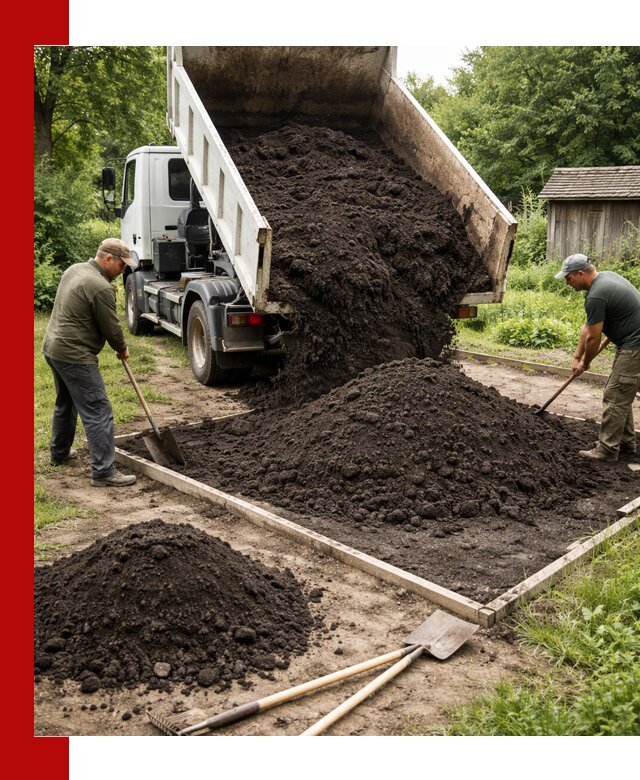 Купить чистый чернозем для огорода с доставкой в волжском