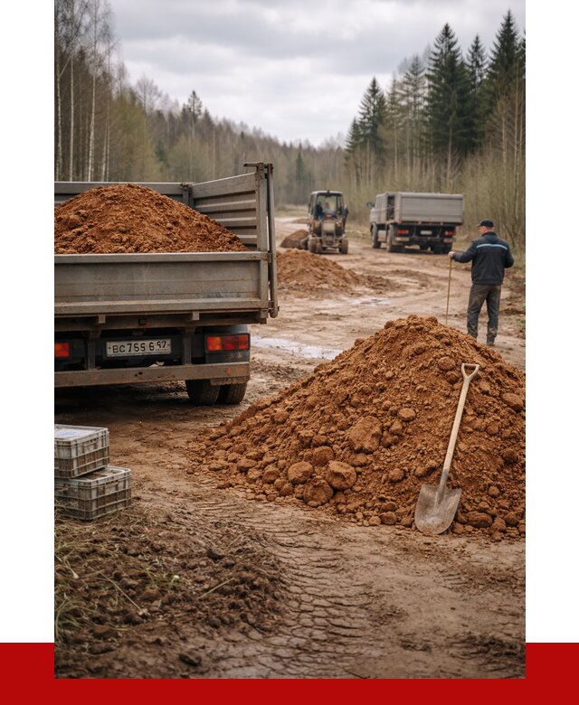 Глина и суглинки в волжском от 4559 р. за куб | ПРОНЕРУДВлж