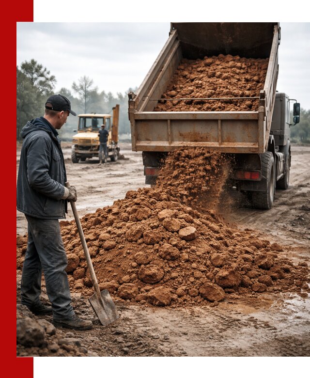 Глина для засыпки в волжском с доставкой самосвалами