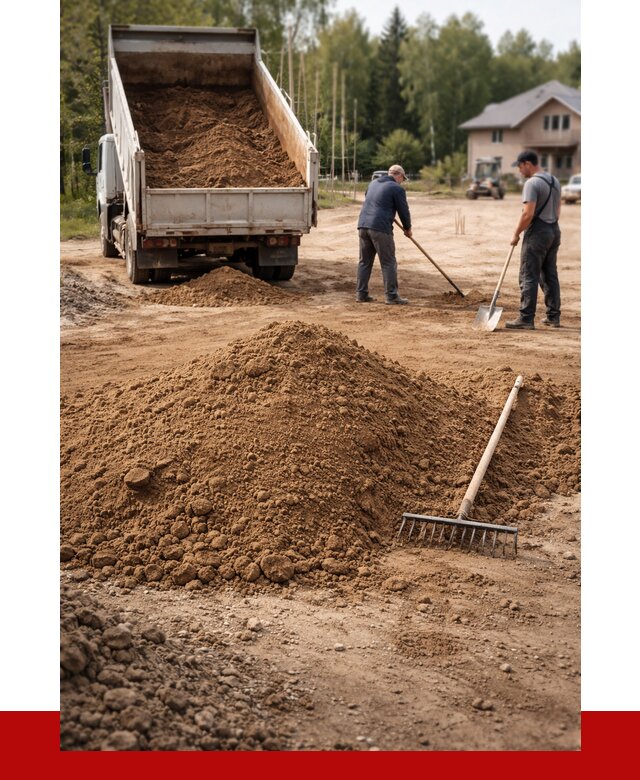 Суглинок для планировки в волжском с доставкой от 4255 р. | ПРОНЕРУДВлж