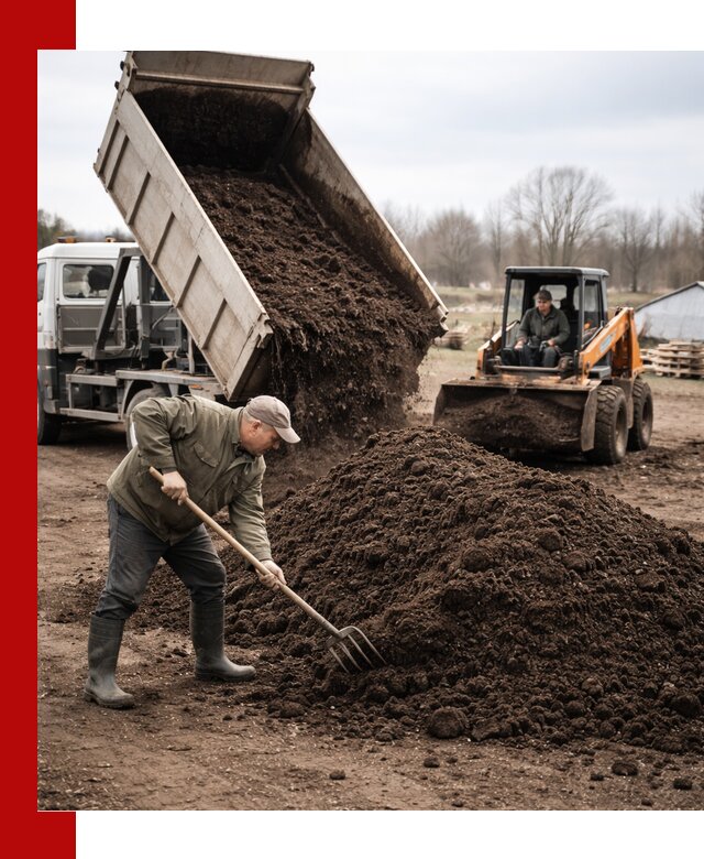 Доставка и продажа перегноя в волжском быстро и дешево