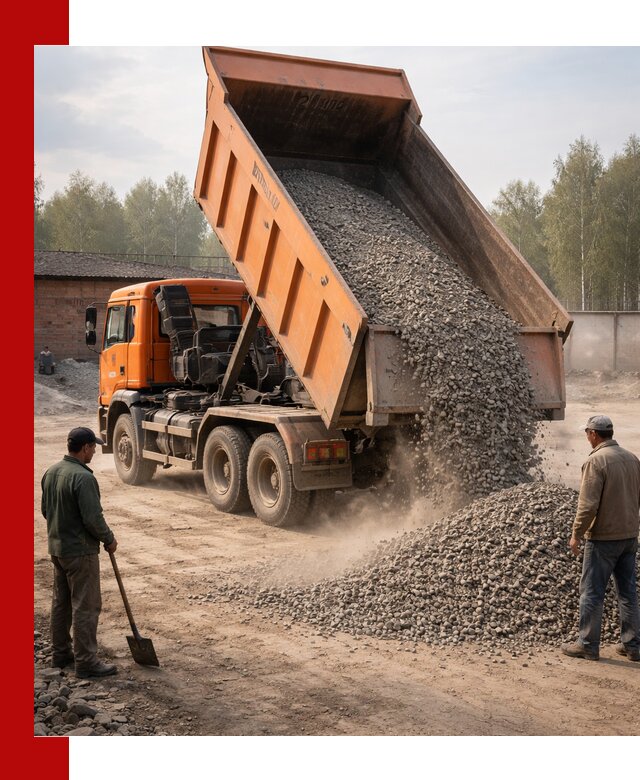 Доставка самосвалом 20 м3 в волжском быстро и надежно