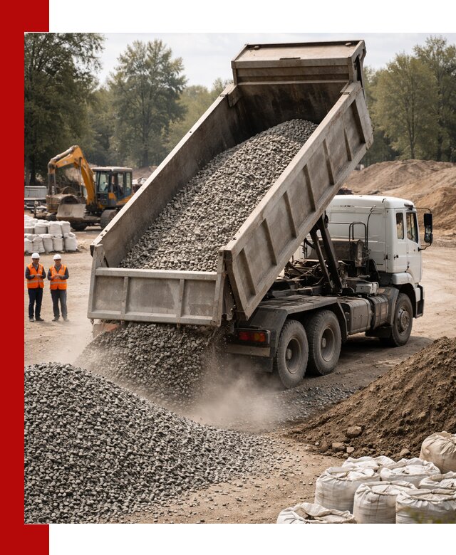 Аренда самосвала в волжском для доставки сыпучих и нерудных материалов