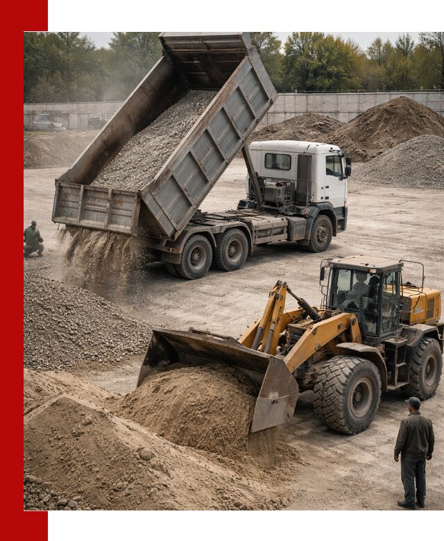 Перевозка сыпучих грузов самосвалами и бортовыми в волжском