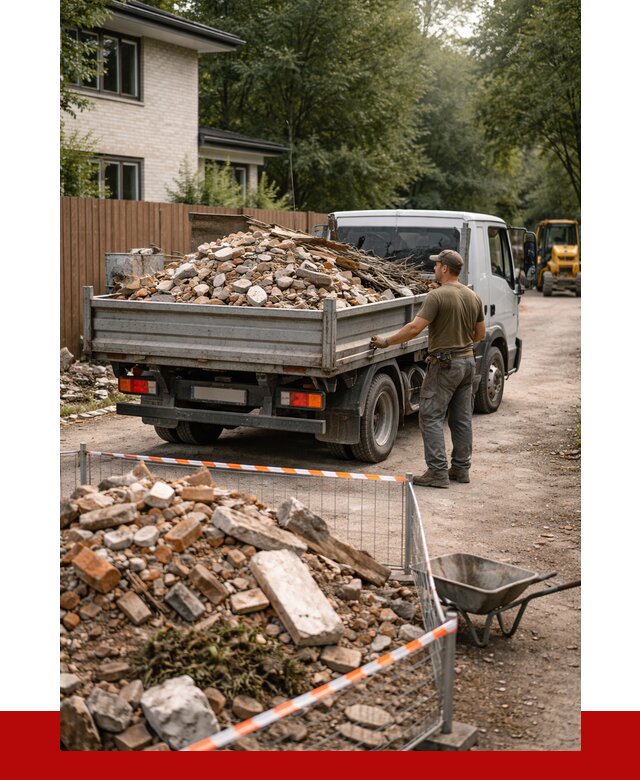 Вывоз строительного мусора с погрузкой в волжском от 7598 р | ПРОНЕРУДВлж