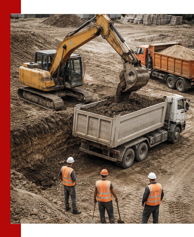 Разработка грунта для строительства и благоустройства в волжском