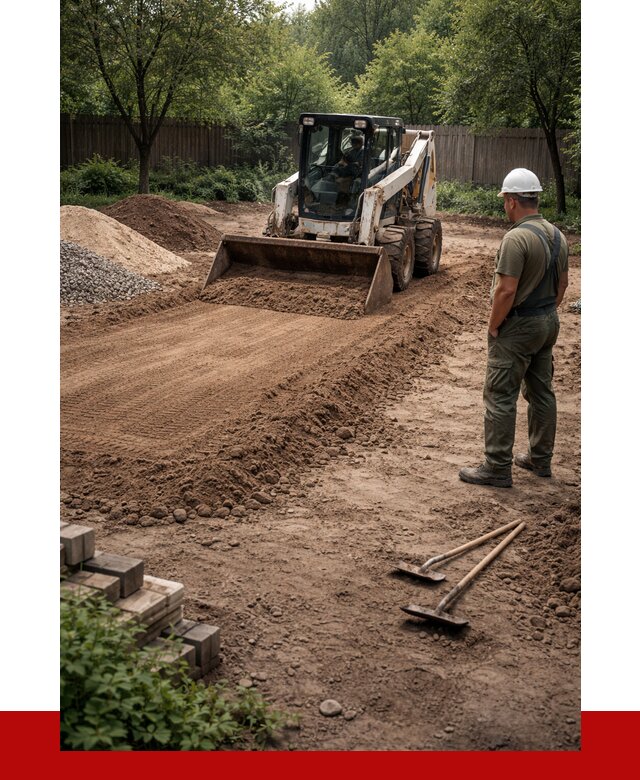 Выравнивание участка под ключ в волжском от 3546 р. | ПРОНЕРУДВлж
